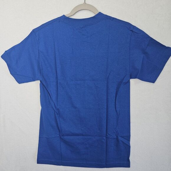 Anti Social Social Club ASSC Royal Blue Fork Tee Shirt Men Size Small NEW - Picture 6 of 8
